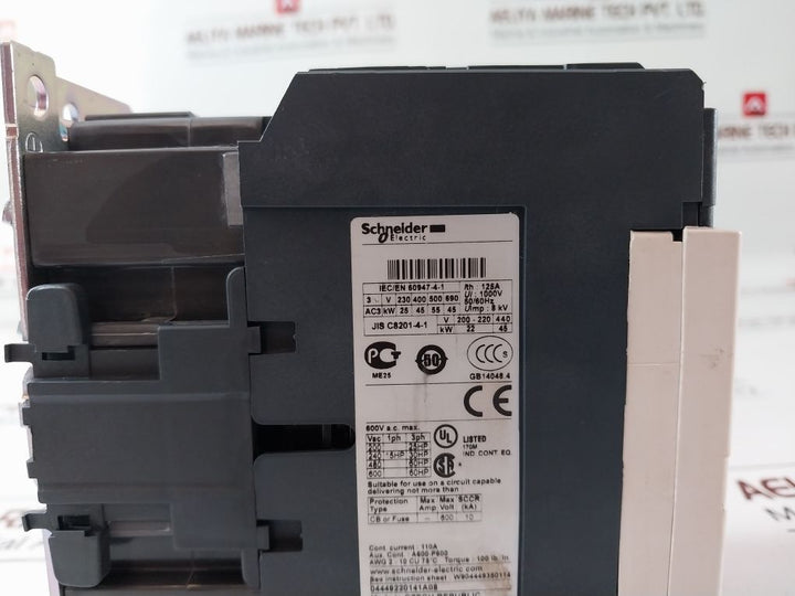 Schneider Electric Lc1D95 Contactor