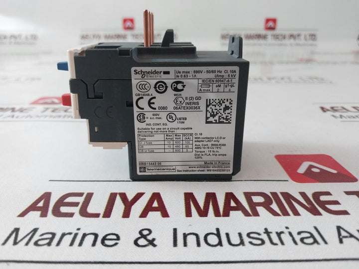 Schneider Electric Lrd 05 Relay