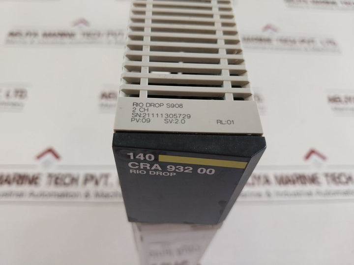 Schneider/Telemecanique Modicon 140Cra93200 Rio Drop S908 Module