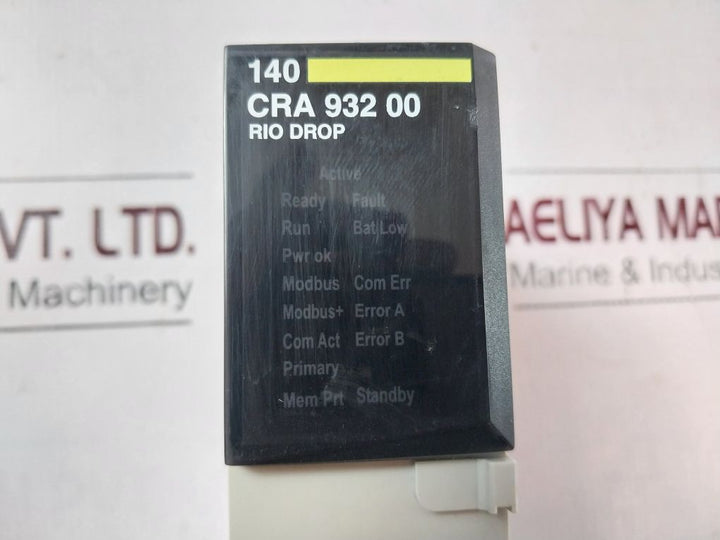 Schneider/Telemecanique Modicon 140Cra93200 Module Rio Head S908 Pv: 09 Sv: 2.0