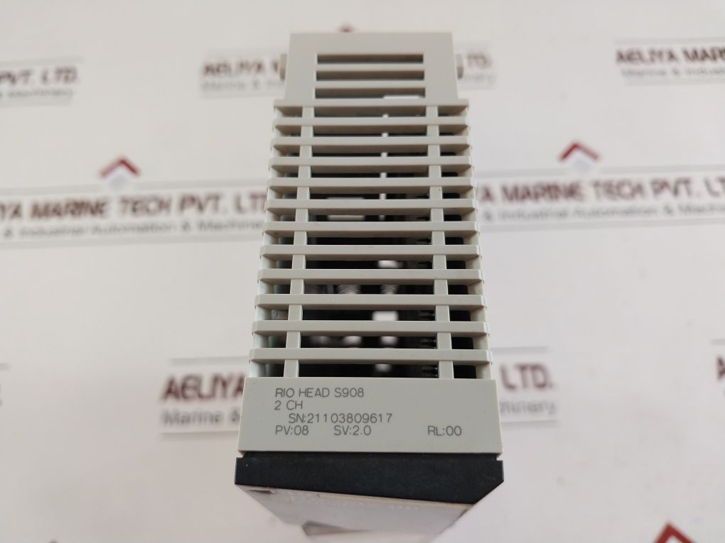 Schneider/Telemecanique 140Crp93200 Rio Head S908 Module Pv:08 Sv:2.0 Rl:00