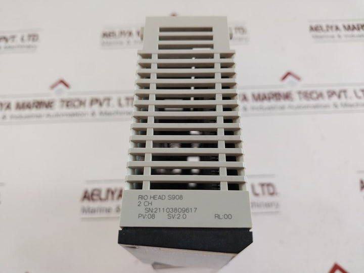 Schneider/Telemecanique 140Crp93200 Rio Head S908 Module Pv:08 Sv:2.0 Rl:00