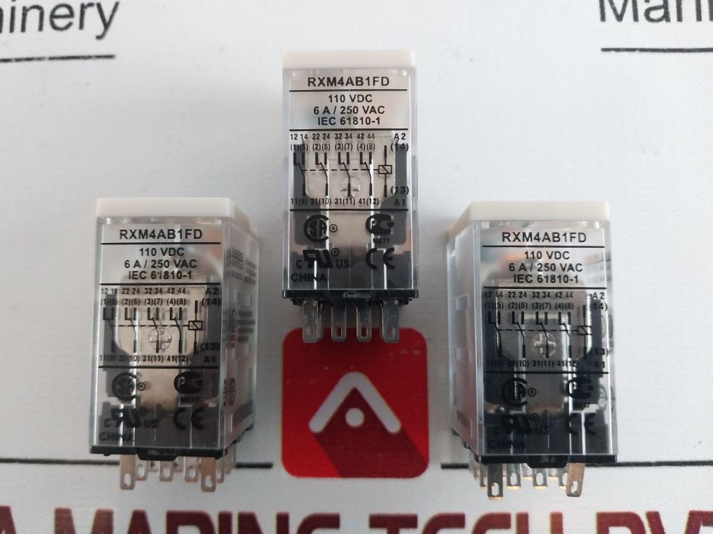Schneider Electric Rxm4Ab1Fd Miniature Relay