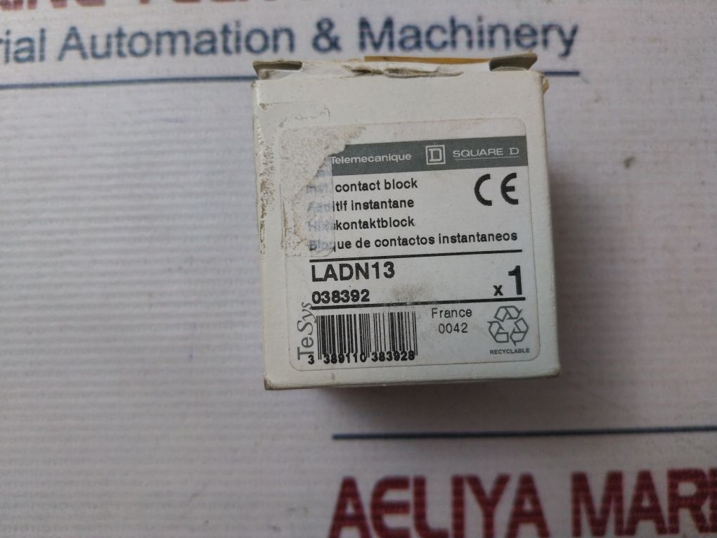 Schneider Ladn13 Contact Block 038392 10 A