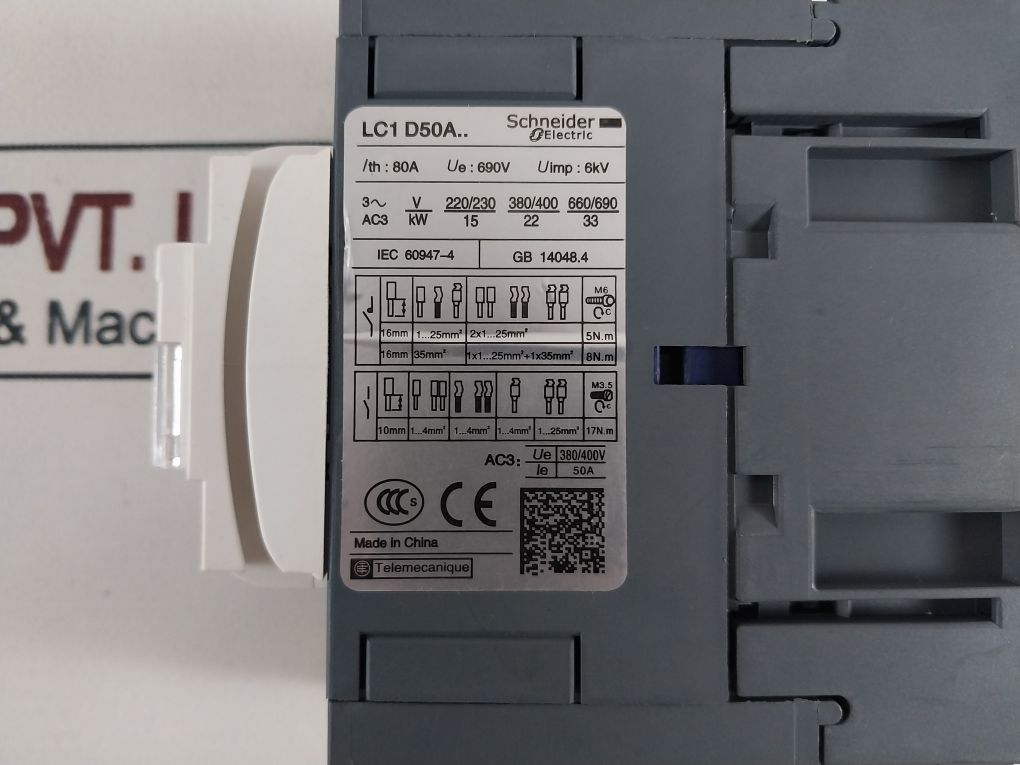 Schneider Electric Lc1D50A P7