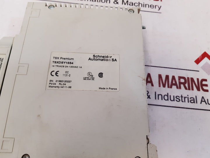 Schneider Tsxdsy16S4 Discrete Output Module