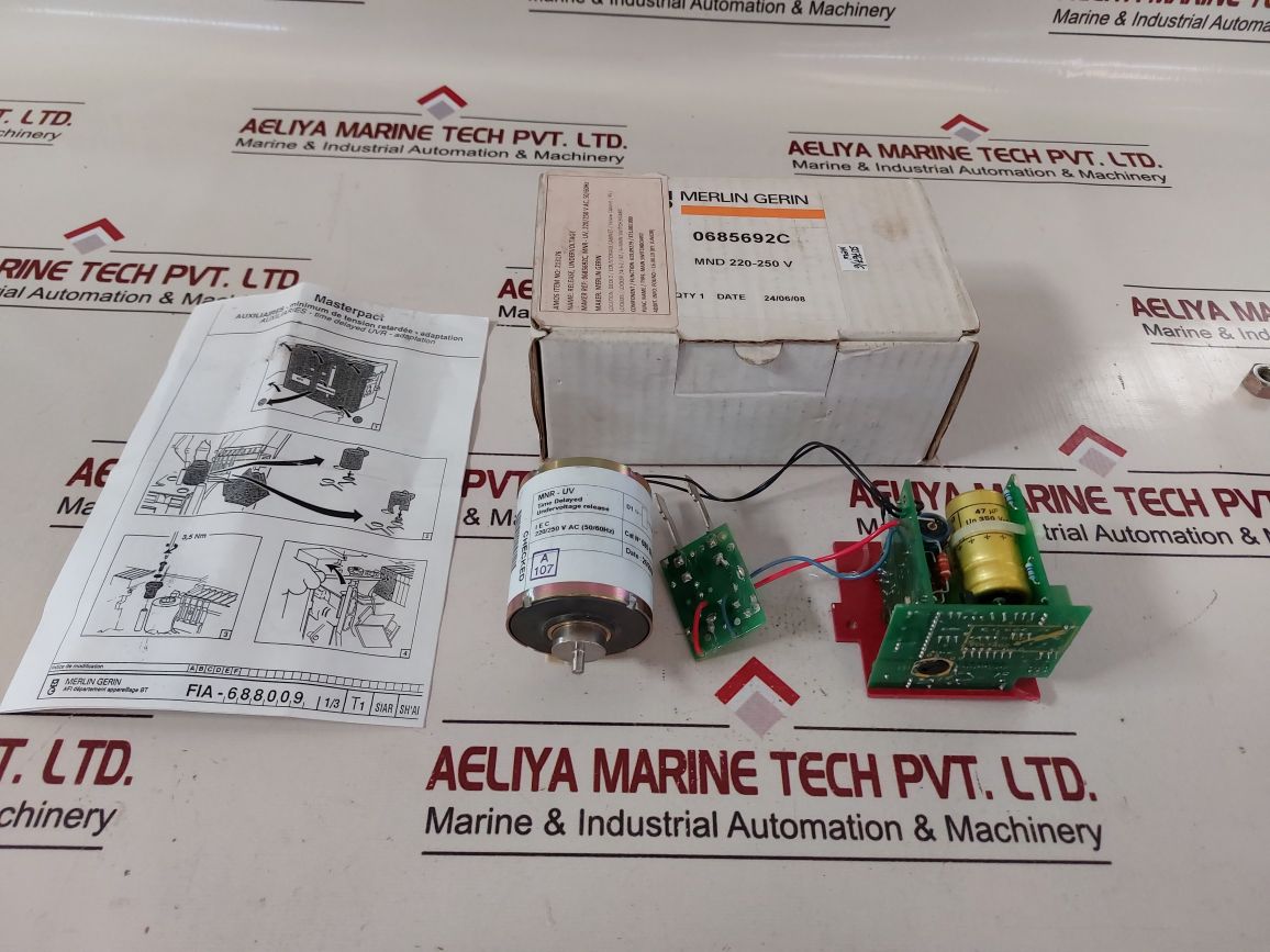 SchneiderMerlin Gerin Mnr-uv Undervoltage Release 685 692
