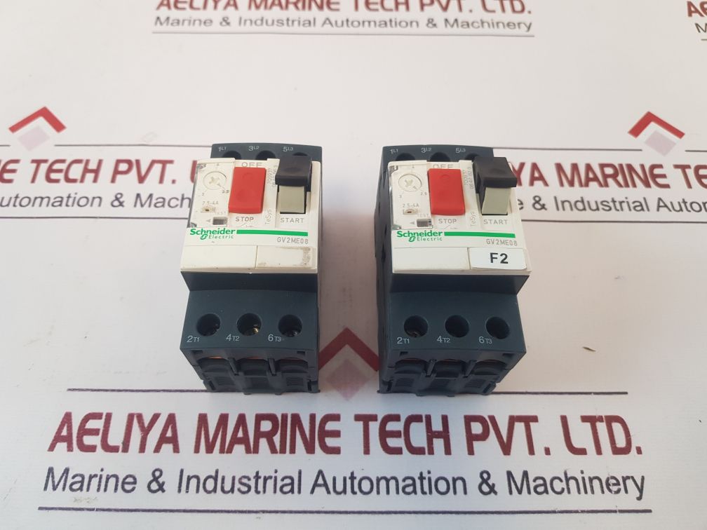 SchneiderTelemecanique Gv2Me08 MotorstarterCircuit Breaker 2,5-4A
