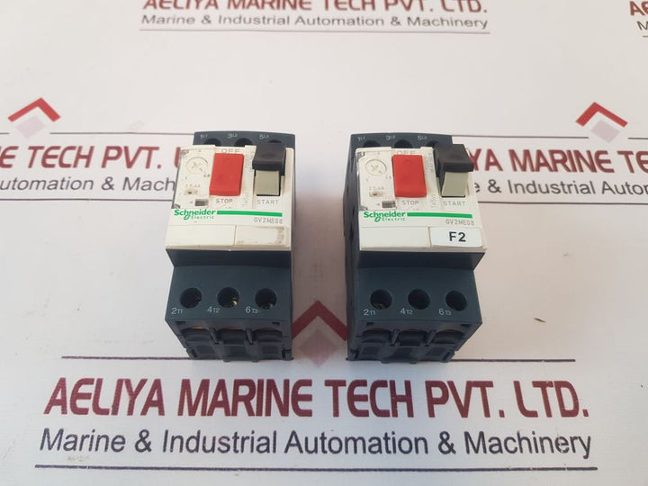 SchneiderTelemecanique Gv2Me08 MotorstarterCircuit Breaker 2,5-4A