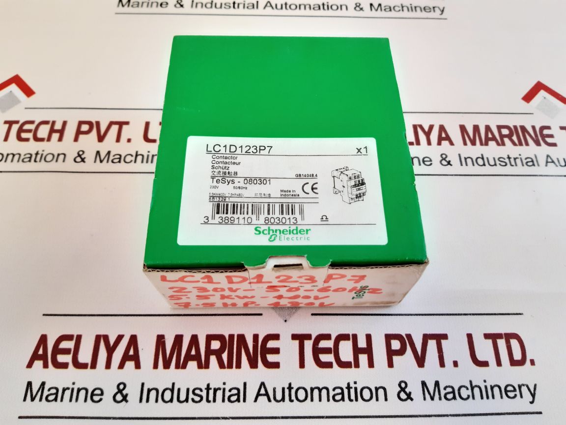 SchneiderTelemecanique Lc1D123P7 Contactor
