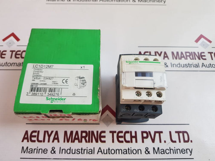 SchneiderTelemecanique Lc1D12M7 Contactor 25A Free Shipping