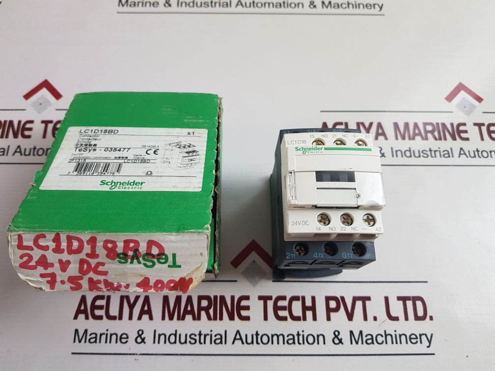 SchneiderTelemecanique Lc1D18Bd Contactor 24Vdc Free Shipping By Express