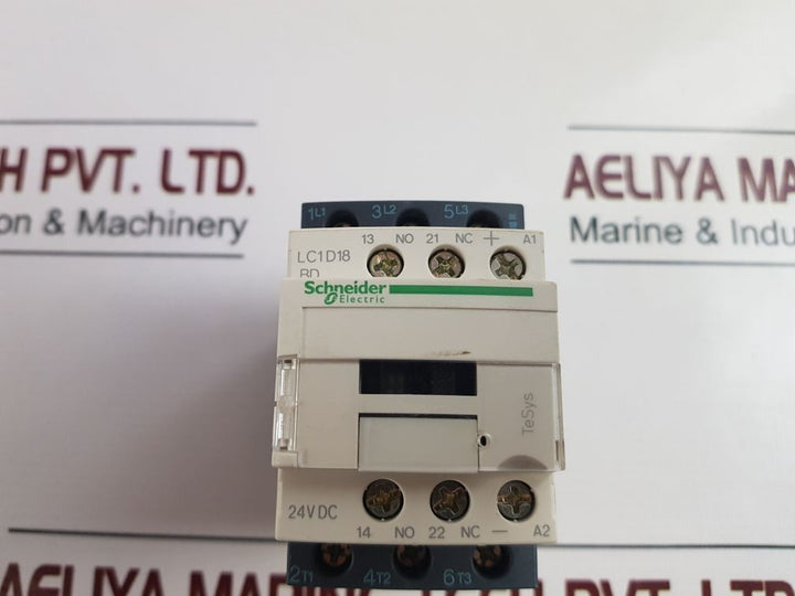 SchneiderTelemecanique Lc1D18Bd Contactor 24Vdc Free Shipping By Express