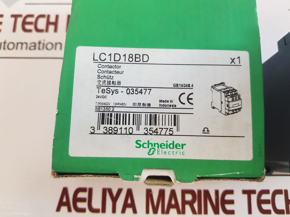 SchneiderTelemecanique Lc1D18Bd Contactor Free Shipping