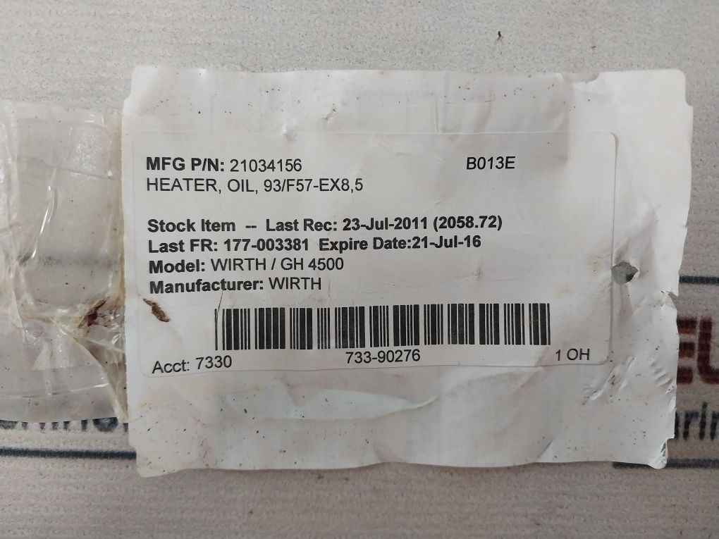 Schniewindt 93S/Fs-eex0,85T Flange Type Heater