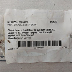 Schniewindt 93S/Fs-eex0,85T Flange Type Heater