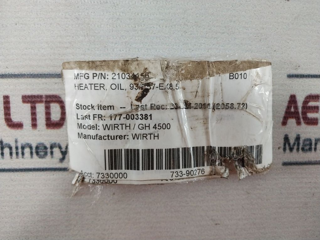 Schniewindt 93S/Fs-eex0,85T Flange Type Heater