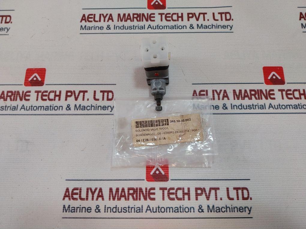 Schoenrock Hed50P2-20/210 K14 Solenoid Valve And Coil 10A