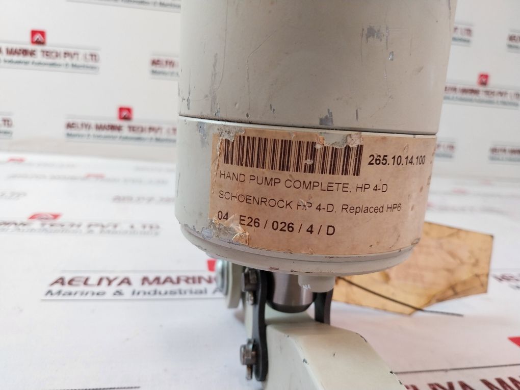 Schoenrock Hp6 Hand Pump Complete