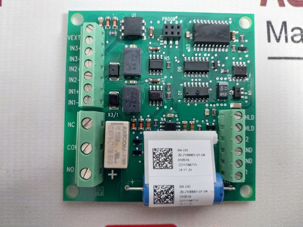 Schrack Bx-oi3 Input Output Control Module Free Shipping