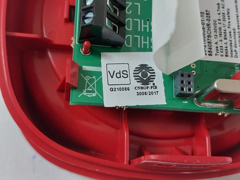 Schrack Seconet Bx-sol-r Siren/Loop Sounder