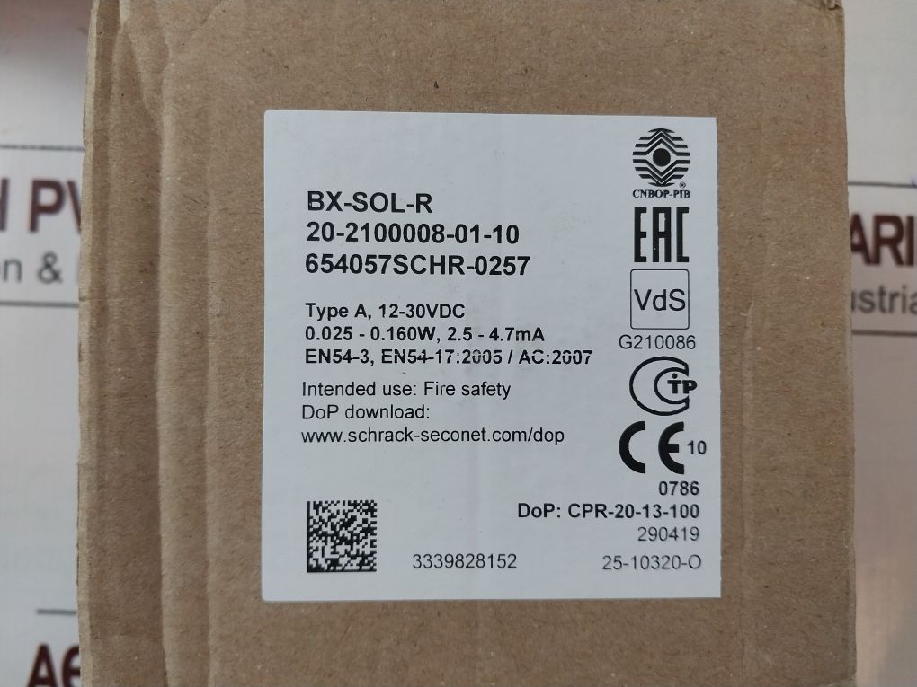 Schrack Seconet Bx-sol-r Siren/Loop Sounder