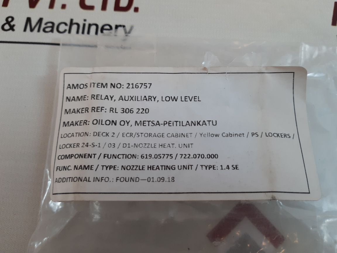 Schrack Mr306220 Relay
