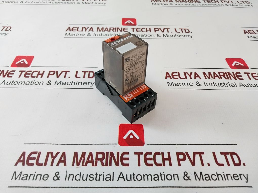 Schrack Mt306230 Multimode Relay Coil With Socket Base