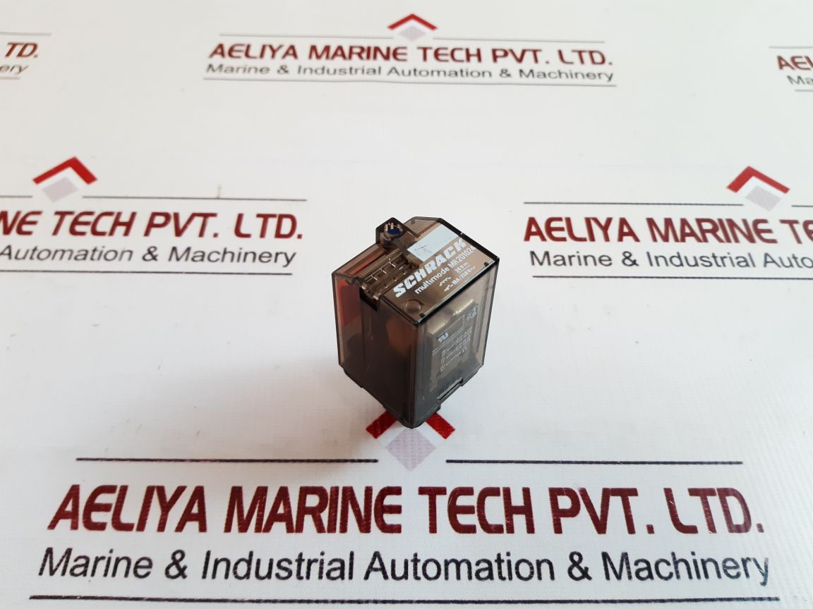 Set Of 6X Schrack Multimode Mr201024 Relay 24V
