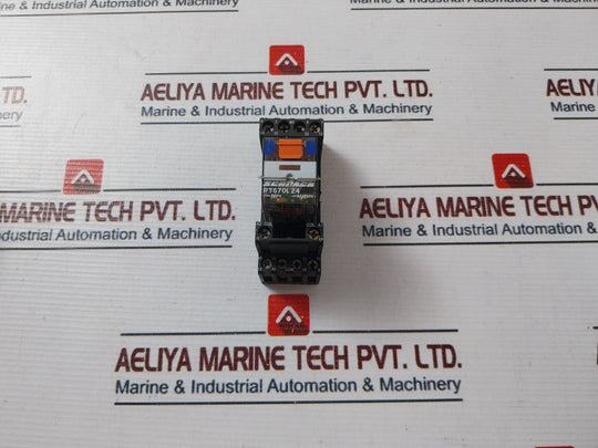 Schrack Pt570L24 Relay With Socket 24V Dc