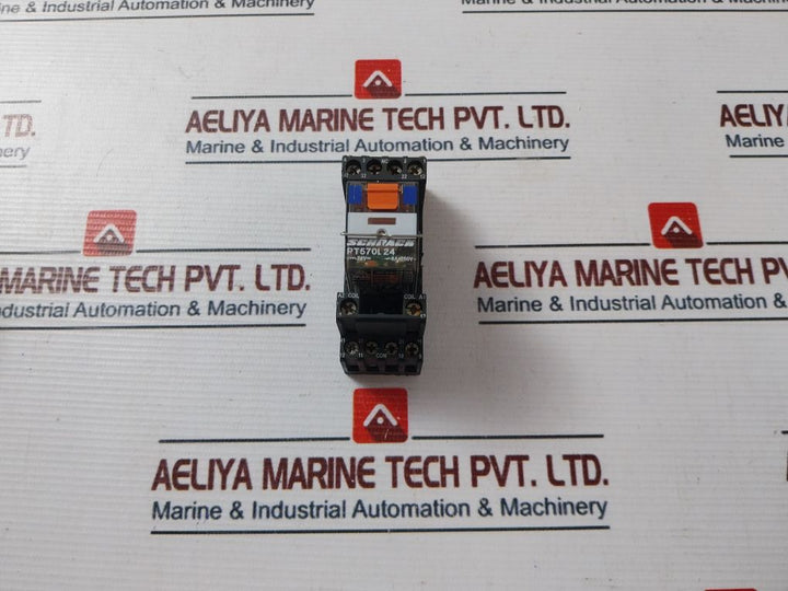 Schrack Pt570L24 Relay With Socket 24V Dc