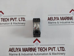 Schrack Pt78704 Relay Socket With Szr-my4-n1 Magnetic Relay