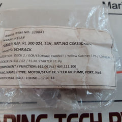Schrack Rl 300 024 Relay