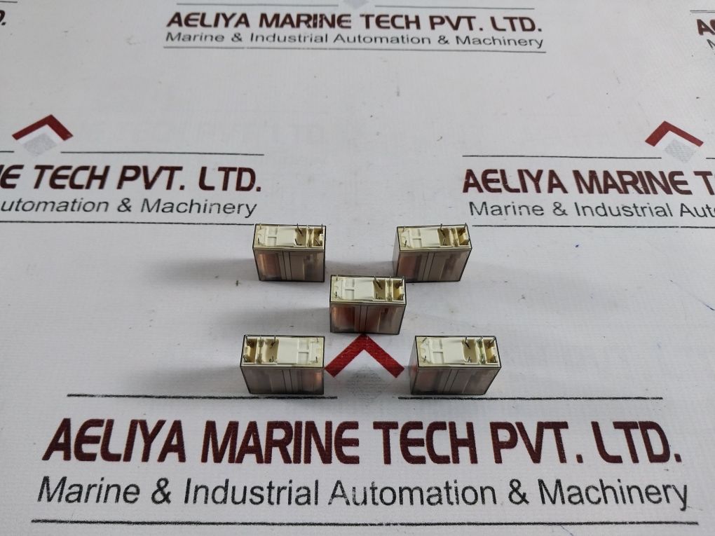 Lot Of 10X Schrack Rp310024 Relay 16A 24V--