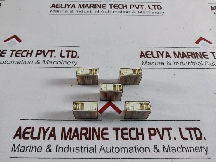 Lot Of 10X Schrack Rp310024 Relay 16A 24V--