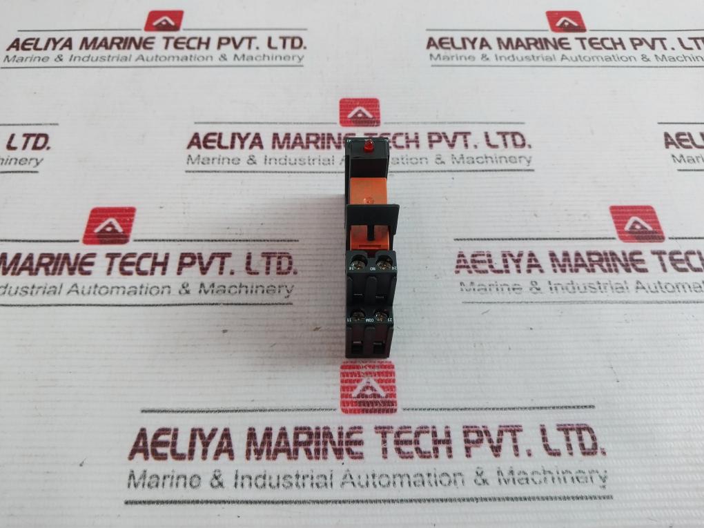 Schrack Rt 78625 Control Relay With Socket 12A 300Vac – Aeliya Marine Tech