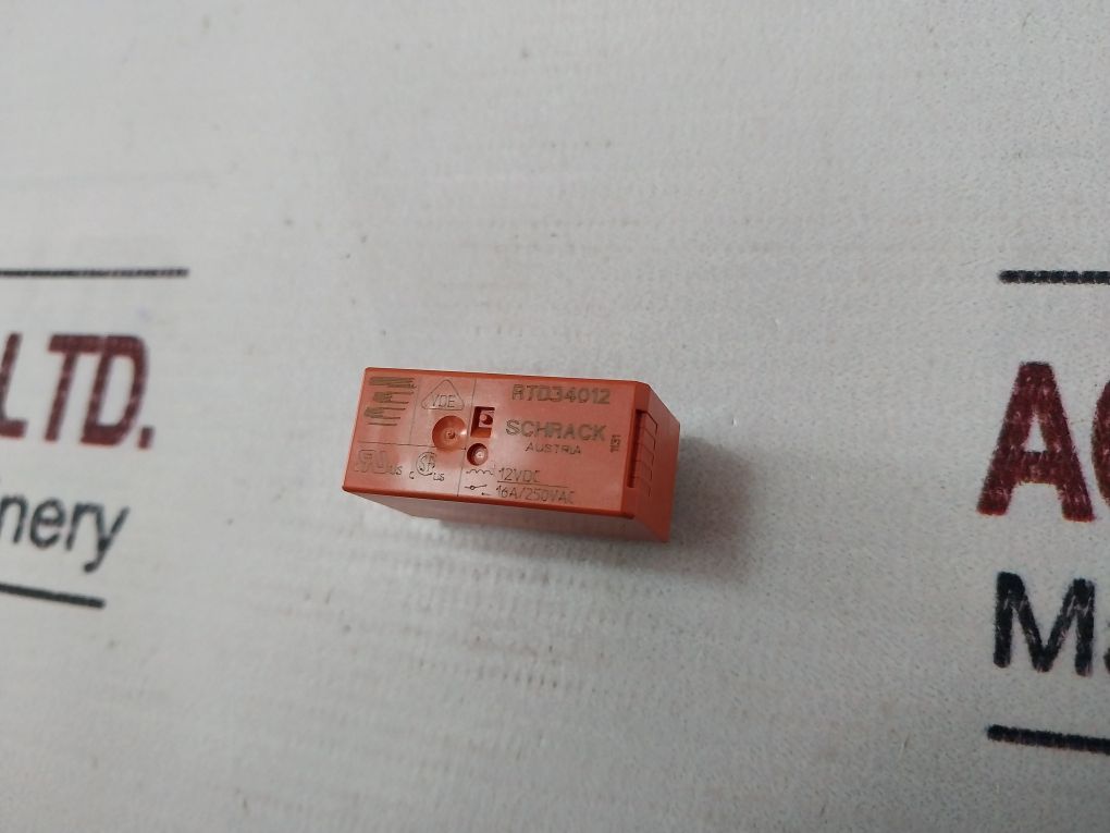 Schrack Rtd34012 Power Relay