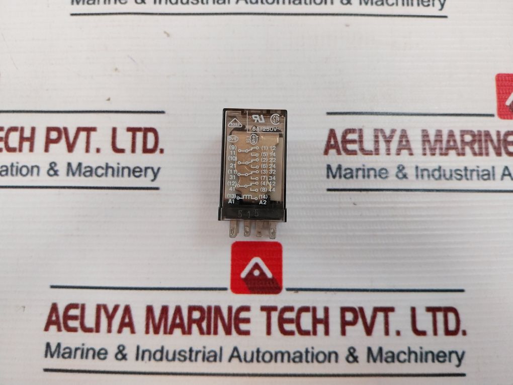 Schrack Zg 450024 Relay With Base 6A/250V