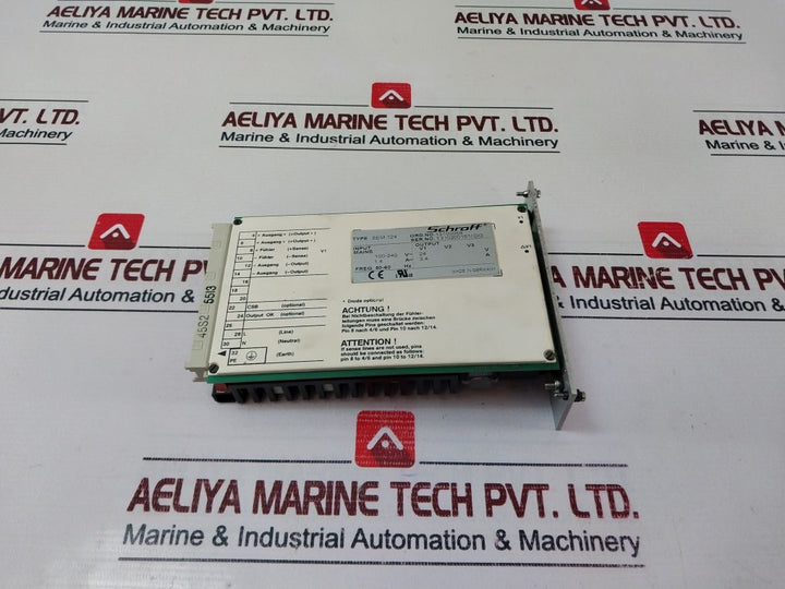 Schroff 13100058 Sem 124 Psu Power Supply 100-240 Vac