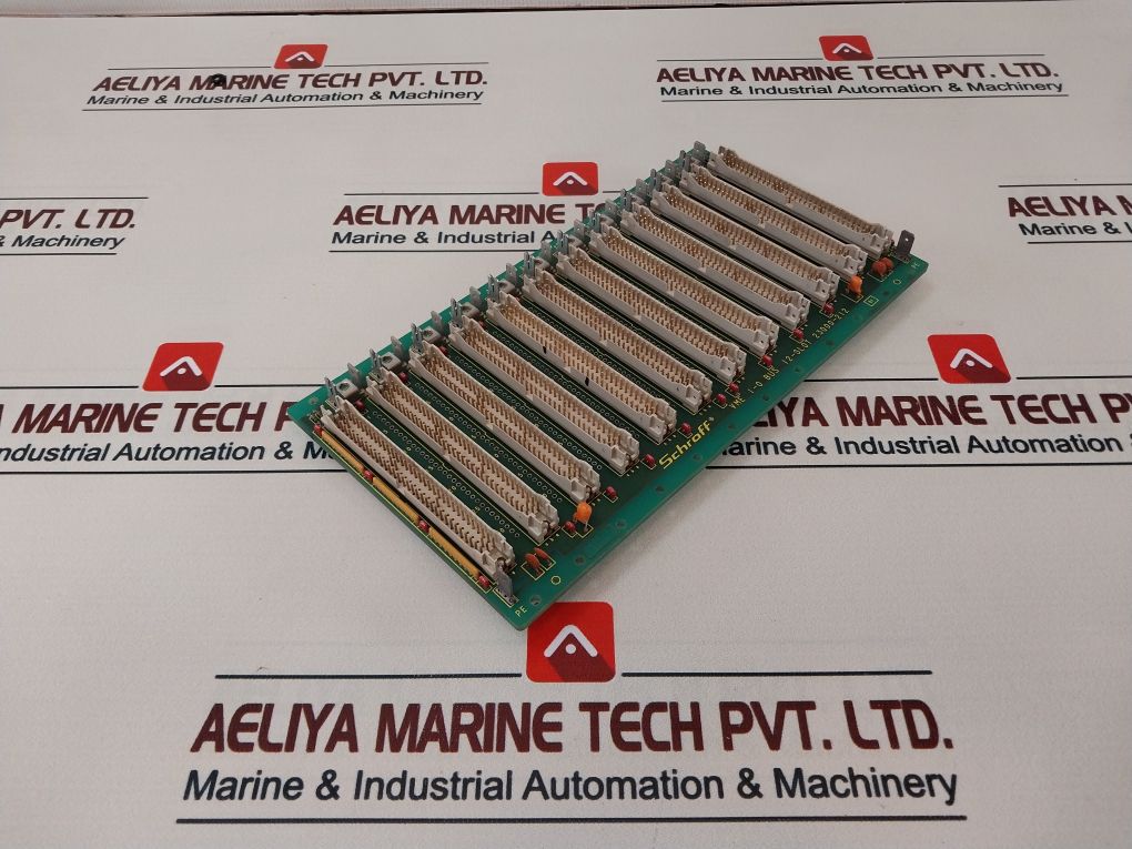 Schroff 23000-212 Vme 1-0 Bus 12-slot Backplane Pcb Module
