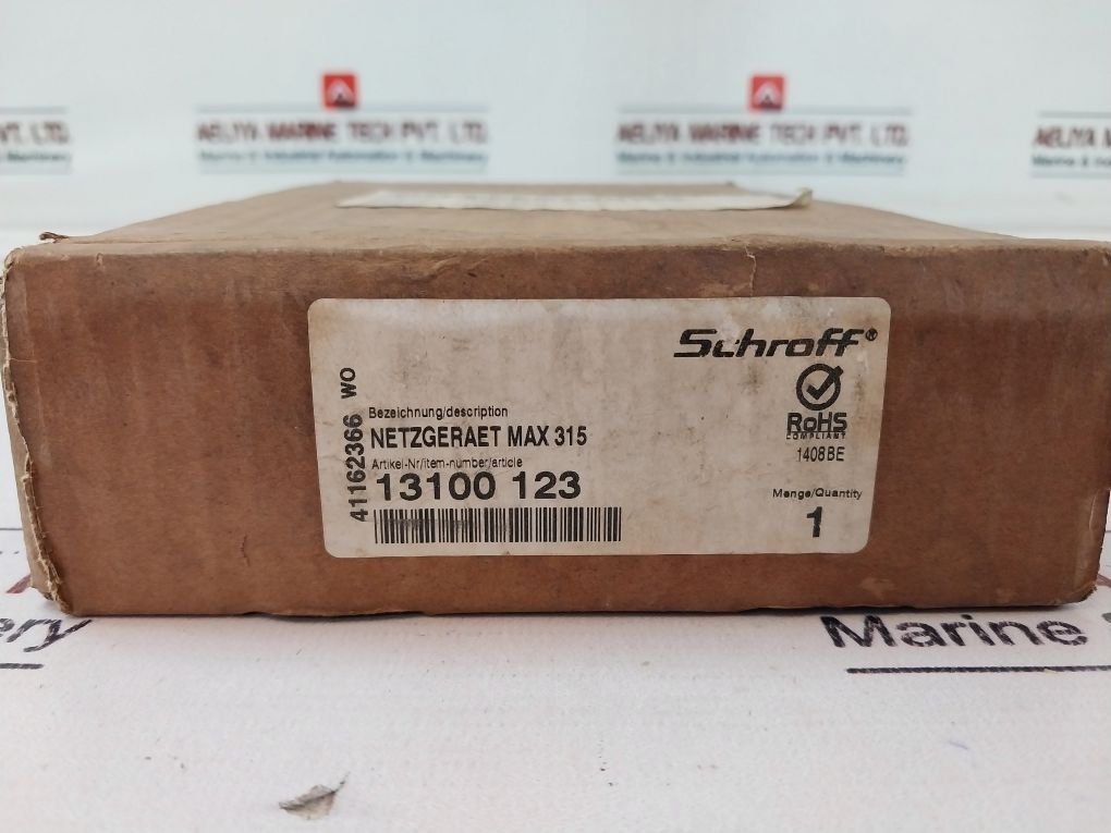 Schroff Max 315 13100123 Power Supply 100-240 Vac