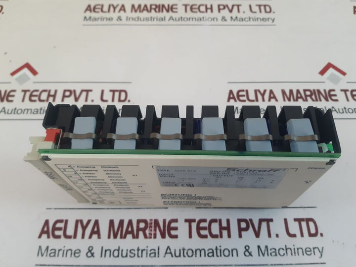 Schroff Max 315 Power Supply 13100123
