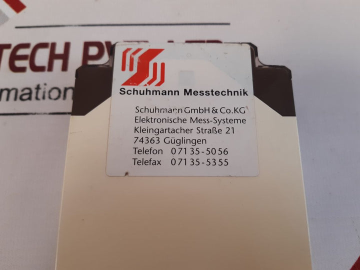 Schuhmann Messtechnik Wu 3.00G Resistance Measuring Transducer