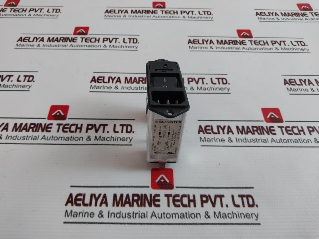 Schurter Fksv2-55-6/I Power Entry Connector Cd44.4101.151