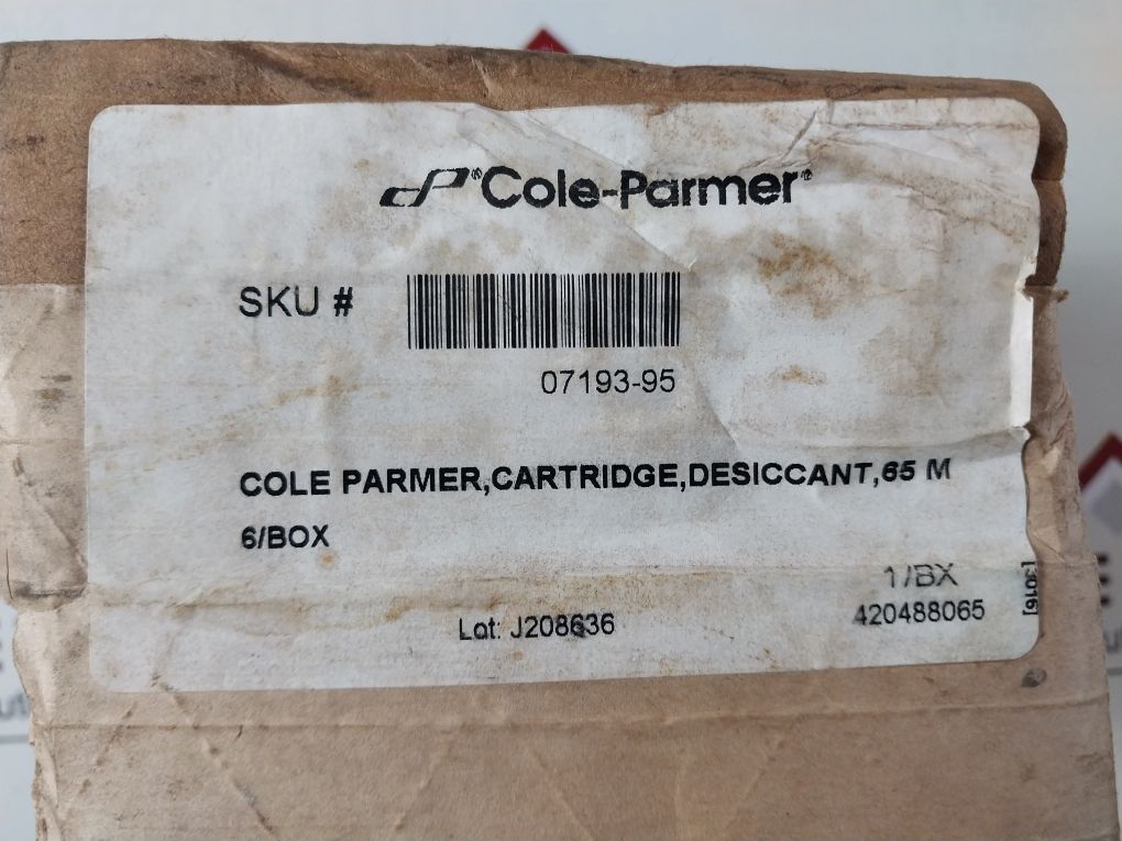 Lot Of 6X Scienceware F42048-0065 Disposable Desiccant Cartridges