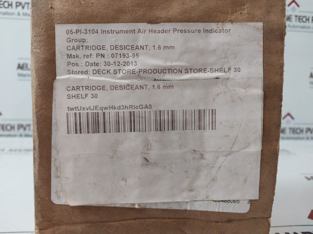 Lot Of 6X Scienceware F42048-0065 Disposable Desiccant Cartridges