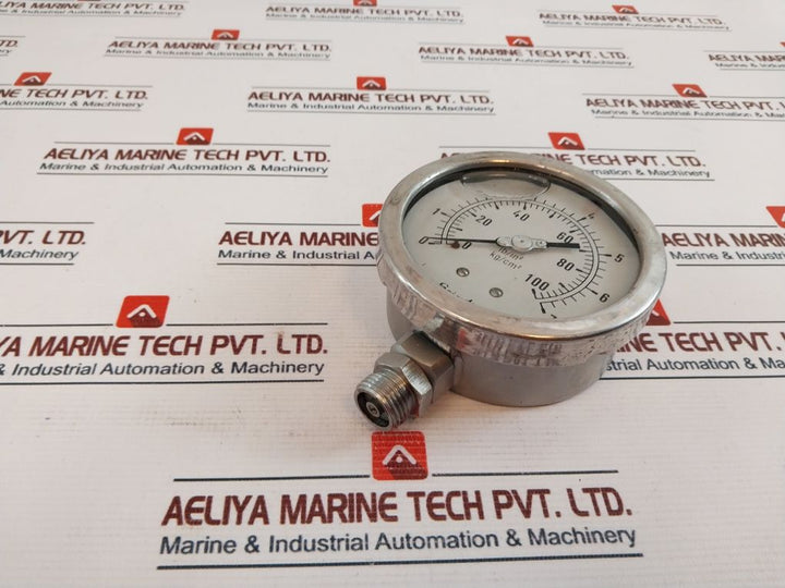 Scientific 0-100 Lb/In2 Pressure Gauge 0-7 Kg/Cm2