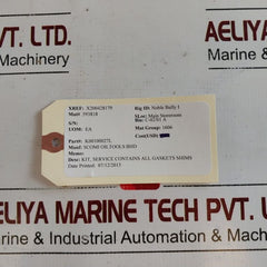 Scomi K00100027L Service Contains All Gaskets Kit