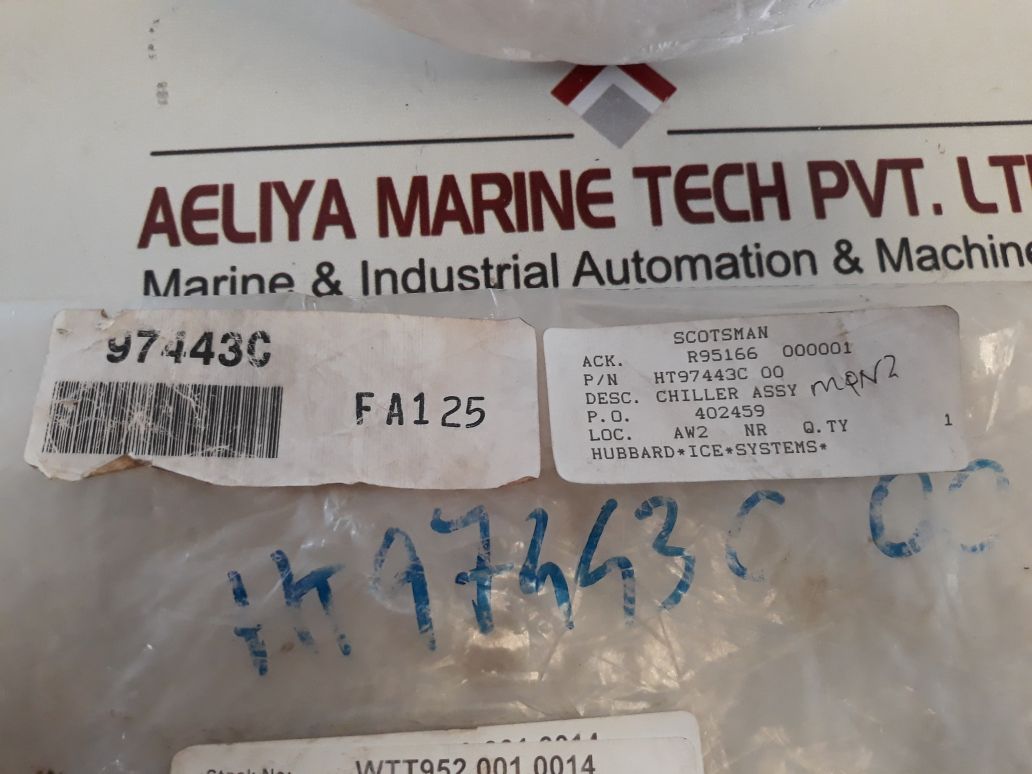 Scotsman Chiller Replacement Kit Ht97443C 00