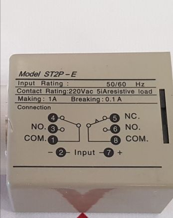 St2p-e timer 0-60 seconds 
